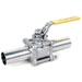 Sanitary Valves,3 pc,V-905EB 3 Sanitary Ball Valves, Tube End
